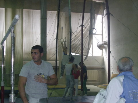 Stefan on Rings at the 2007 Bulgarian Cup