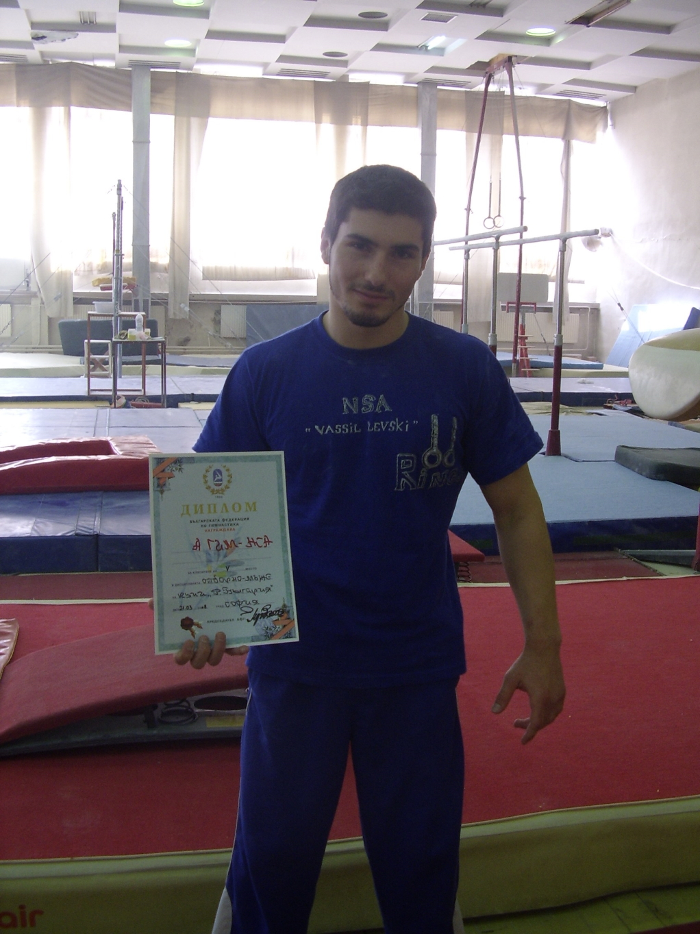 Stefan Kolimechkov - A-Gym NSA Gymnastics Club
