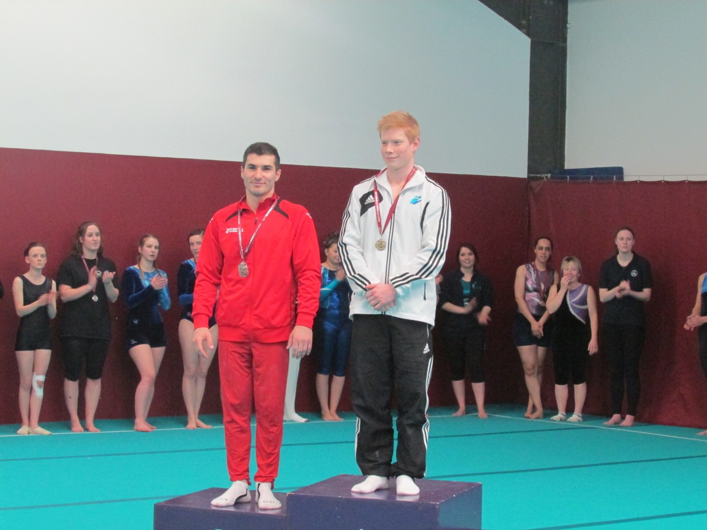 Stefan Kolimechkov won a Silver medal - Sutton Gymnastics Academy 2014