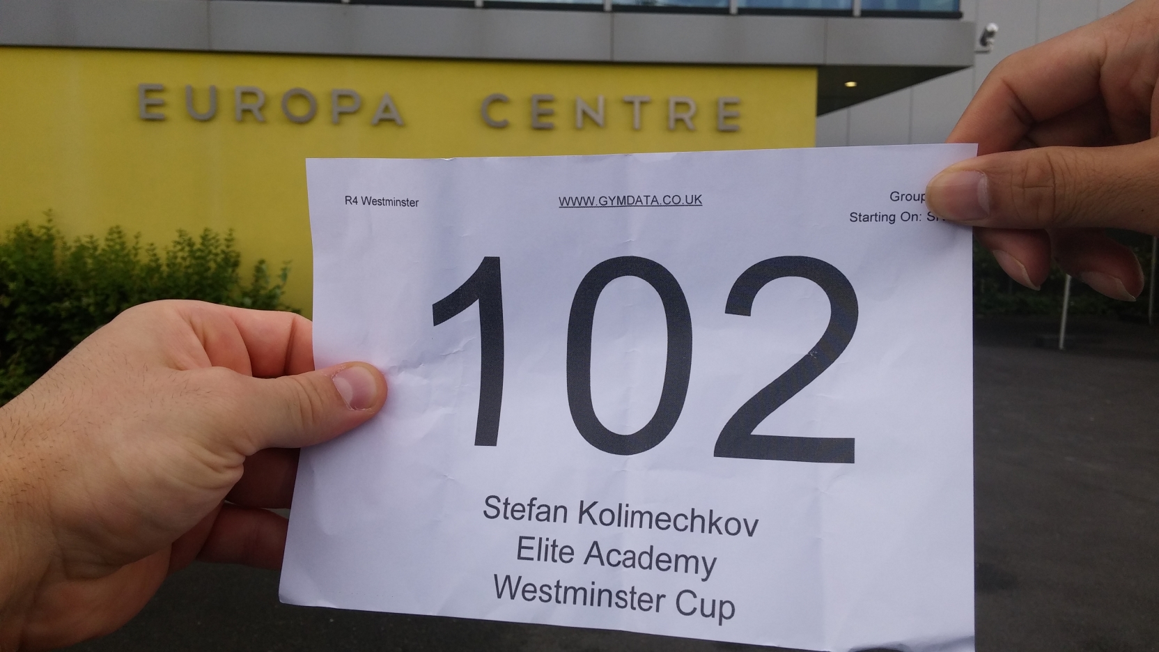 Kolimechkov - Elite Academy - Westminster Cup 2016