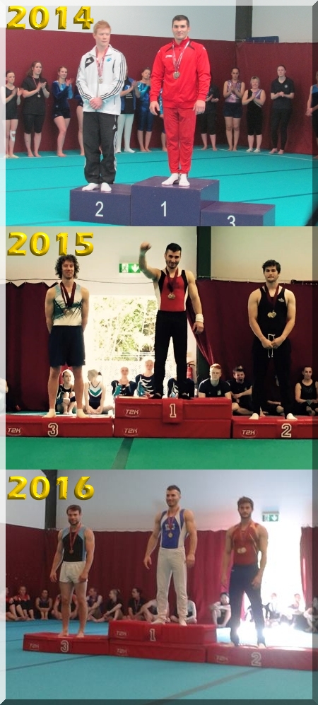 Stefan Kolimechkov - 3 x Sutton Gymnastics Academy Rings Champion