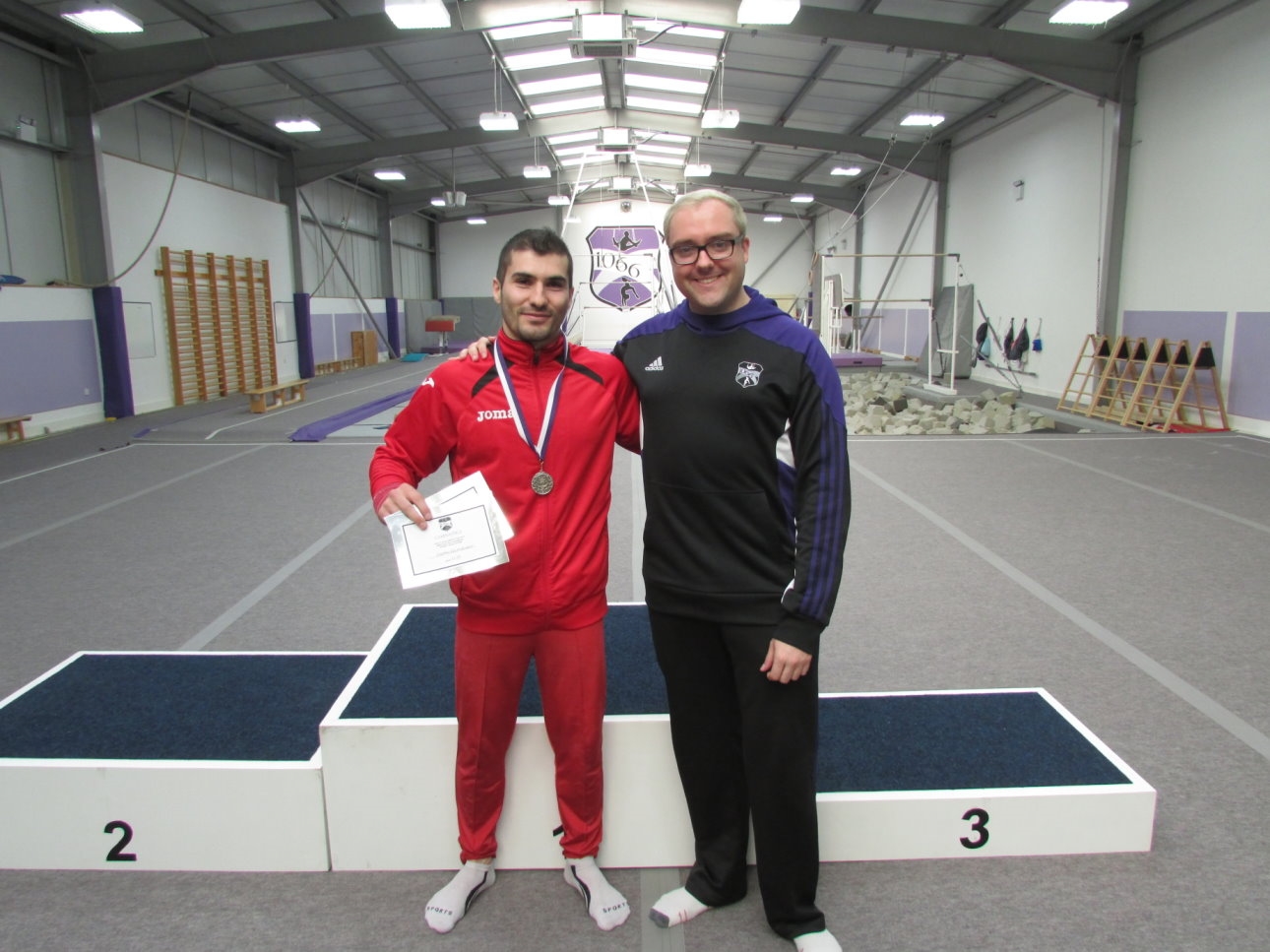 1066 Gymnastics Academy 2014 Competition - silver medal