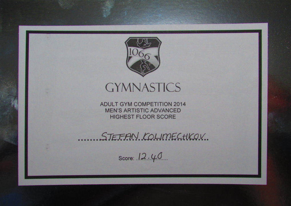 1066 Gymnastics Academy 2014 Competition