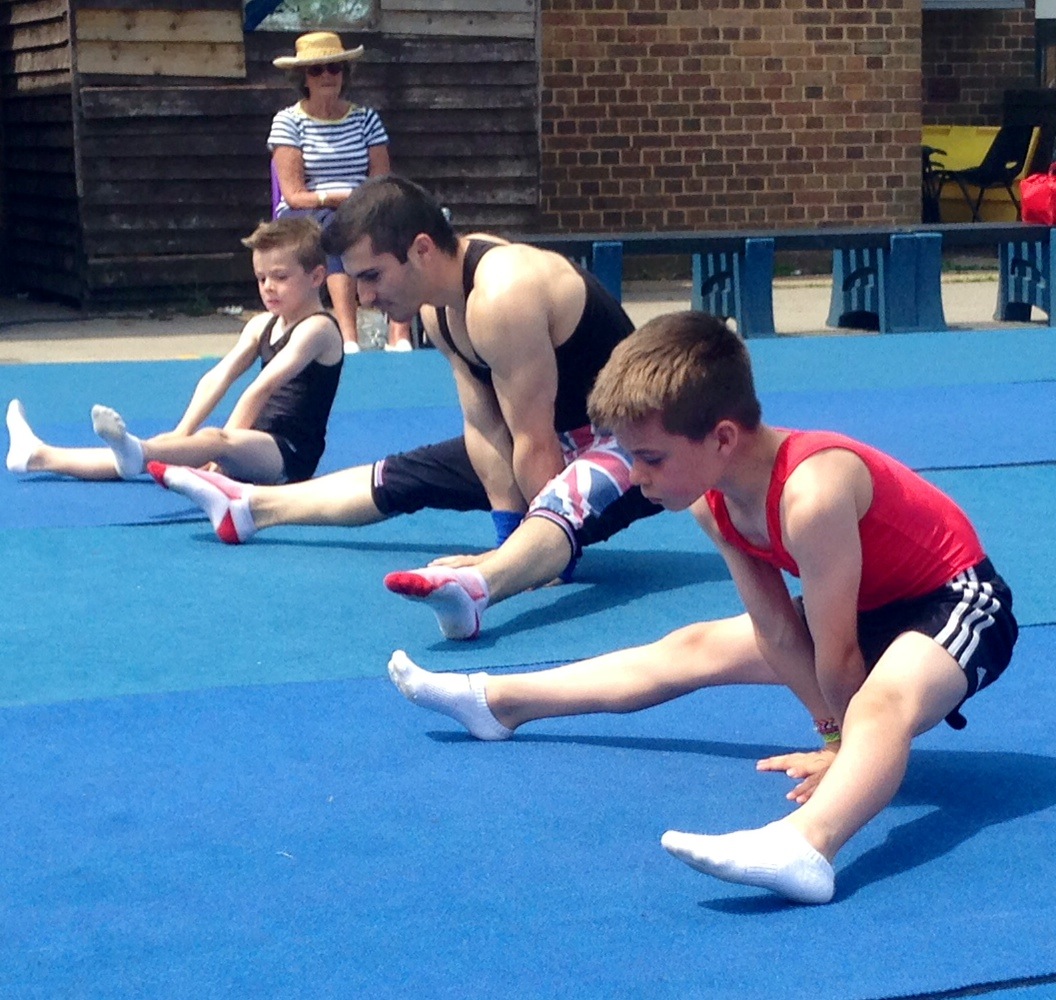 Gymnastics at Grange Park School