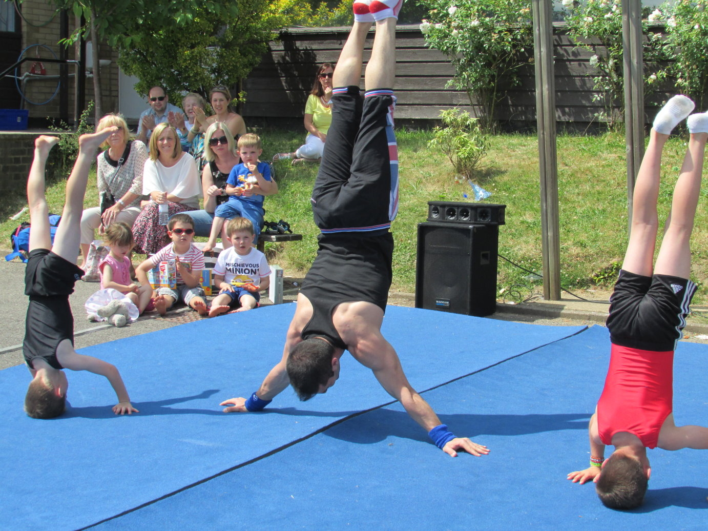 Gymnastics at Hadley Wood in London 3