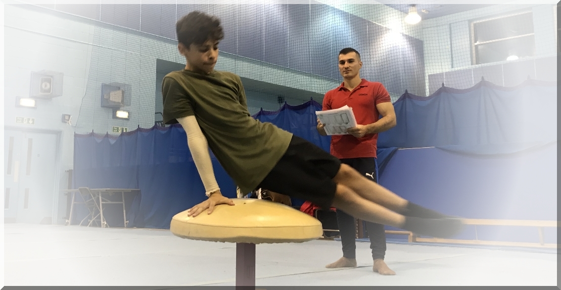 Dr Stefan Kolimechkov completed level 3 British Gymnastics Qualification