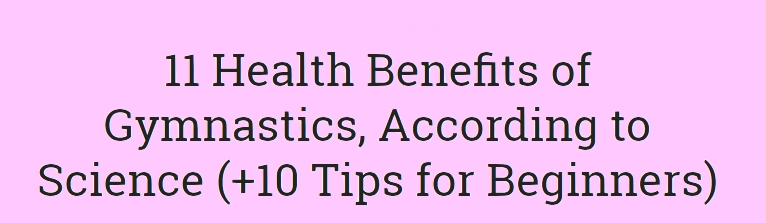 Health Benefits of Gymnastics