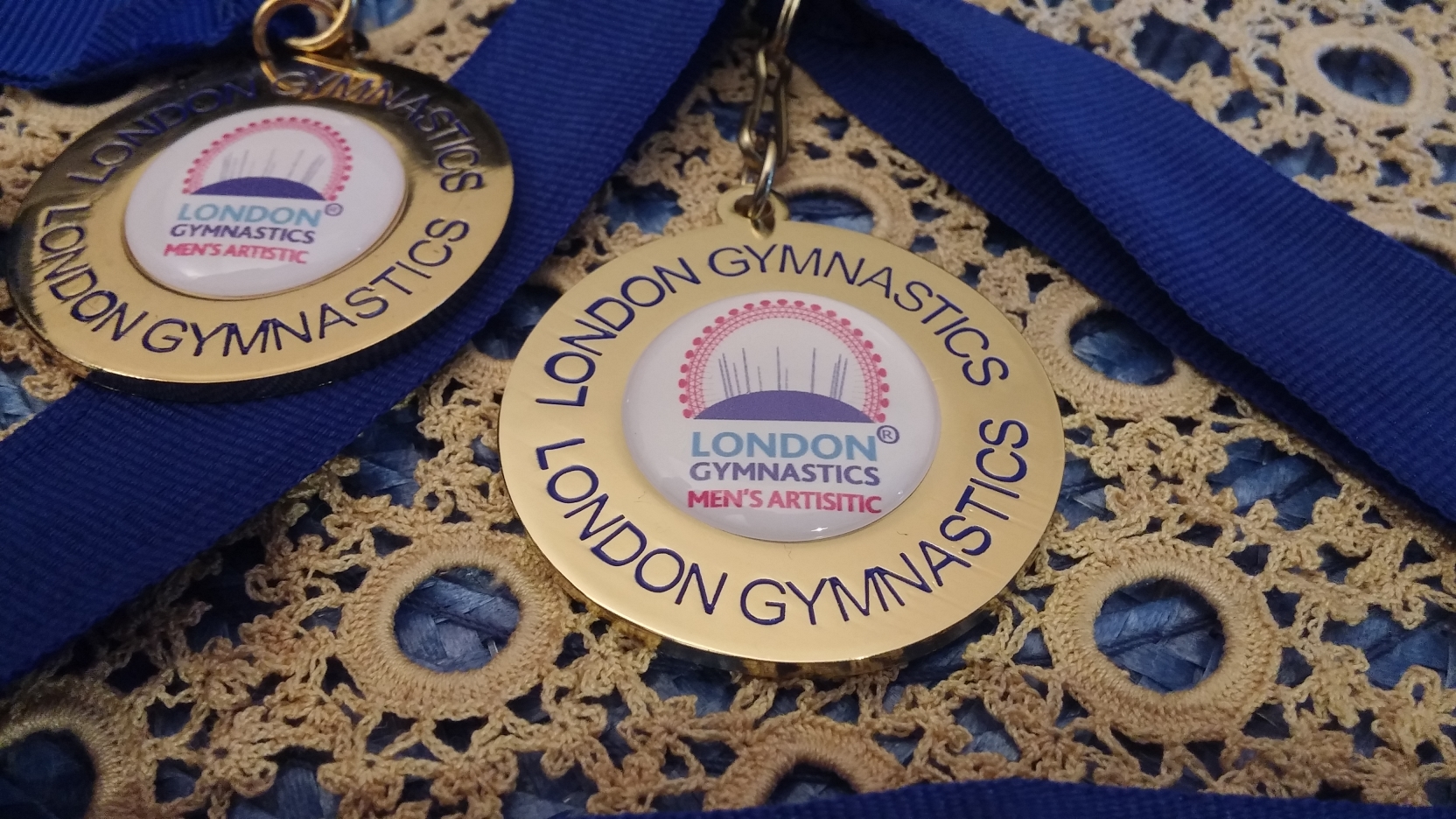 Here are the two Gold medals from the 2015 and 2016 london Regional Challenge