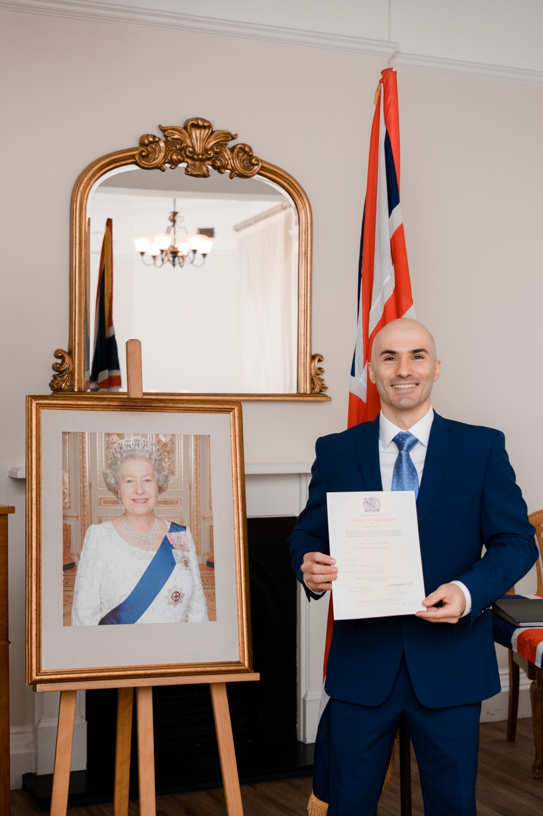 Dr Stefan Kolimechkov - British Citizenship Ceremony