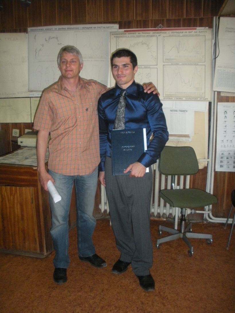 Stefan Kolimechkov and Ilia Kiuchukov, PhD - Gymnastics Department