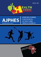 African Journal for Physical Activity and Health Sciences 2016