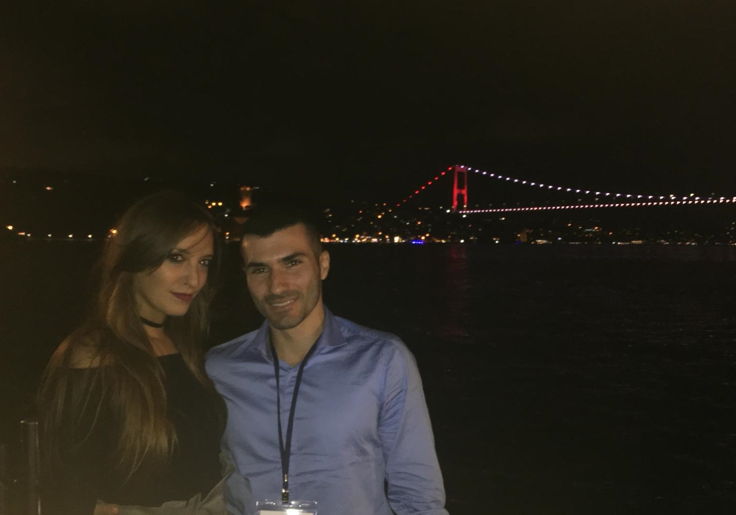 Dr Stef Kolimechkov and Maddalena at the 2018 FIEP Congress in Istanbul