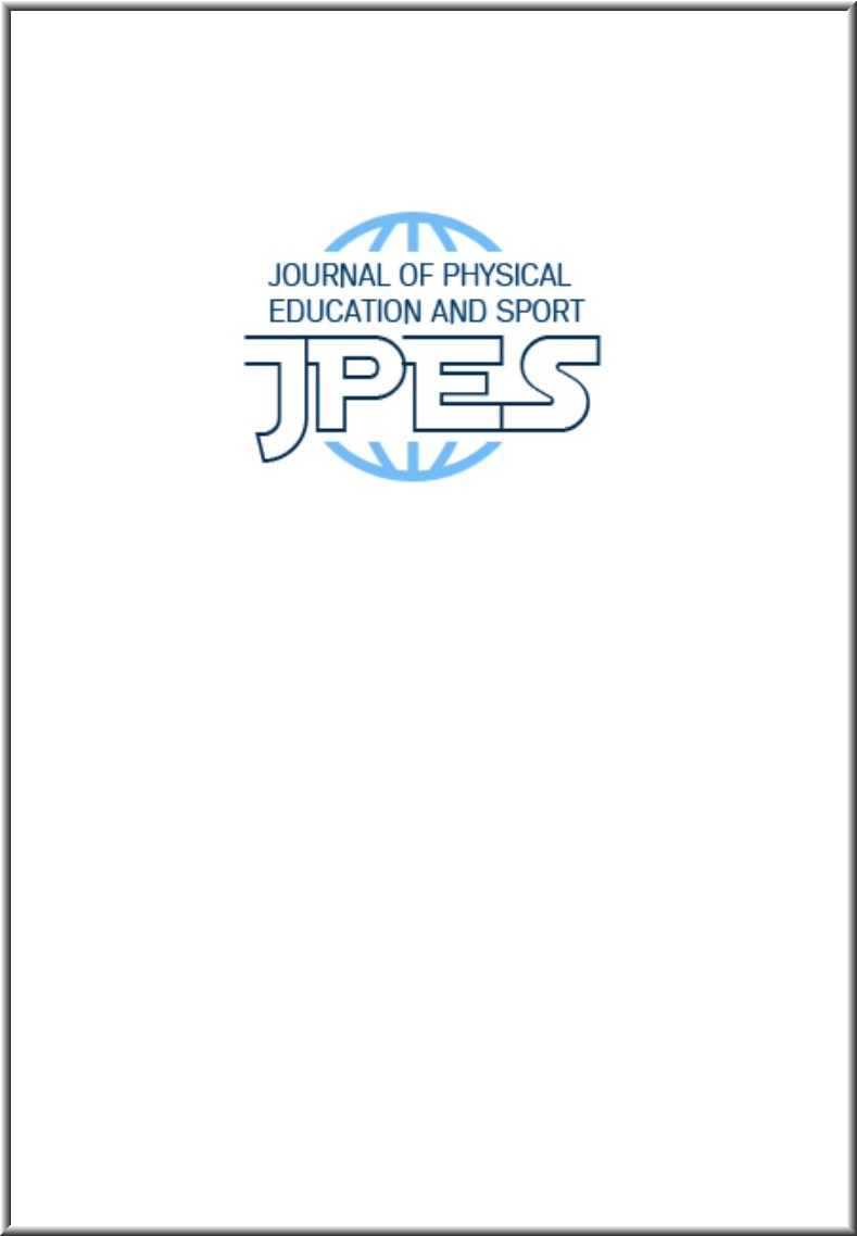 Journal of Physical Education and Sport Vol.22/2022