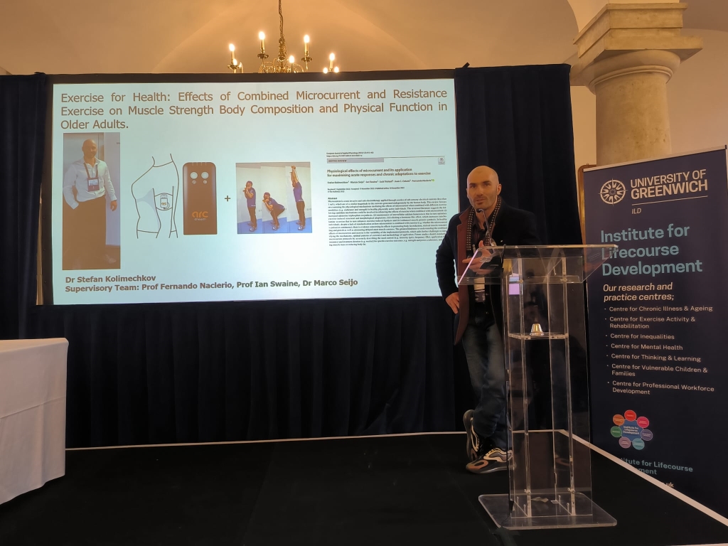 Stefan Kolimechkov at the University of Greenwich