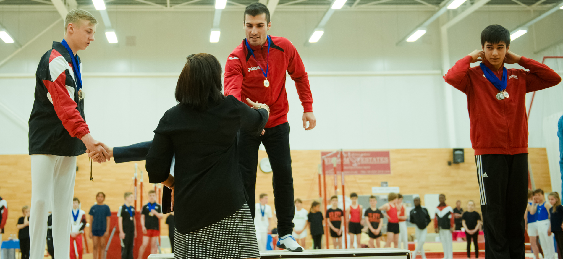 Stefan Kolimechkov is the London Gymnastics Rings Champion